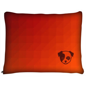 Dog Pillow Bed - Outdoor Dog Pillow Bed-Geometric III- Medium