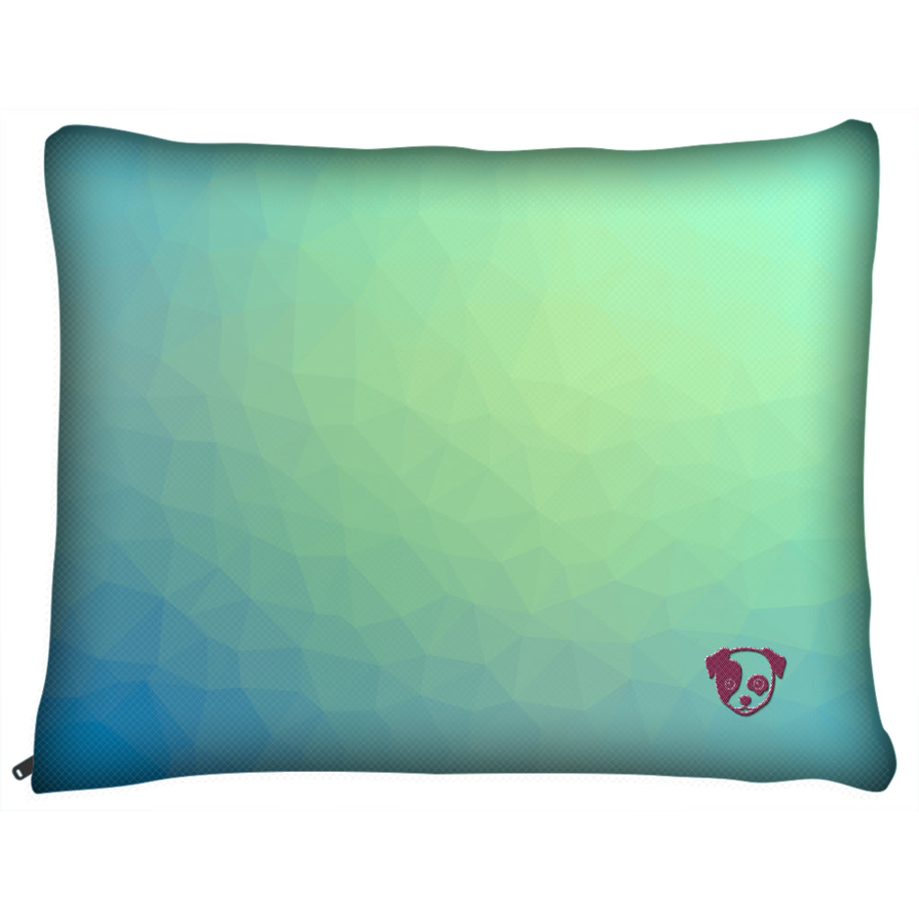 Dog Pillow Bed - Outdoor Dog Pillow Bed-Geometric VI-medium