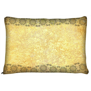 Dog Pillow Bed - Waterproof-Outdoor-Cat-Dog-Pillow-Bed-Gold-and-Lace