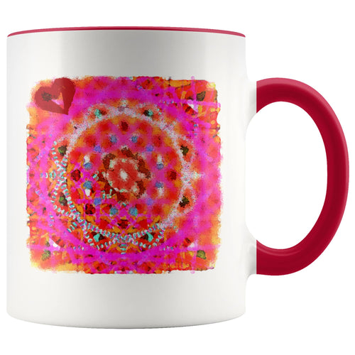 Mugs - Watercolor Mandala Love Mug